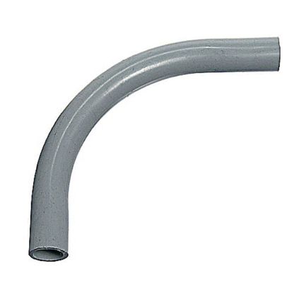 Thomas & Betts Carlon® UB9AN SCH 80 Plain End Standard Radius Conduit Elbow, 4 in Trade, 90 deg, PVC